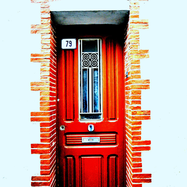"A door" by Amit Mendelsohn - £50.00 "A door" stock image