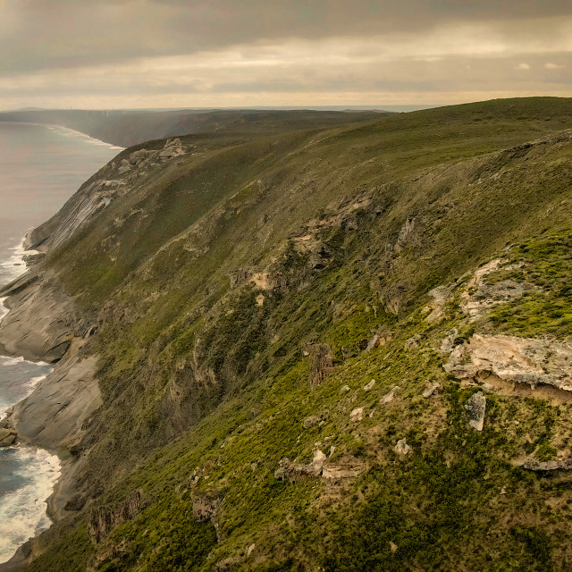 "Aerial Western View , Torndirrup" stock image