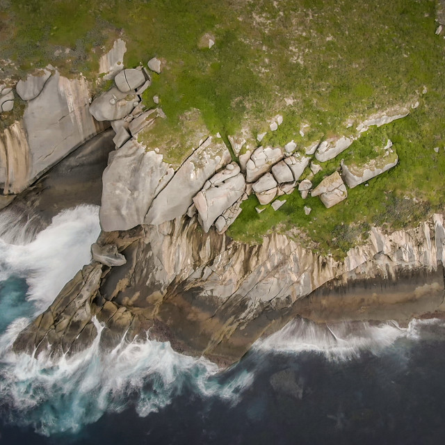 "Green Island Aerial" stock image