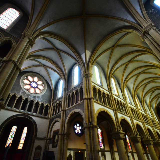 "Charleville-Mezieres cathedral" stock image