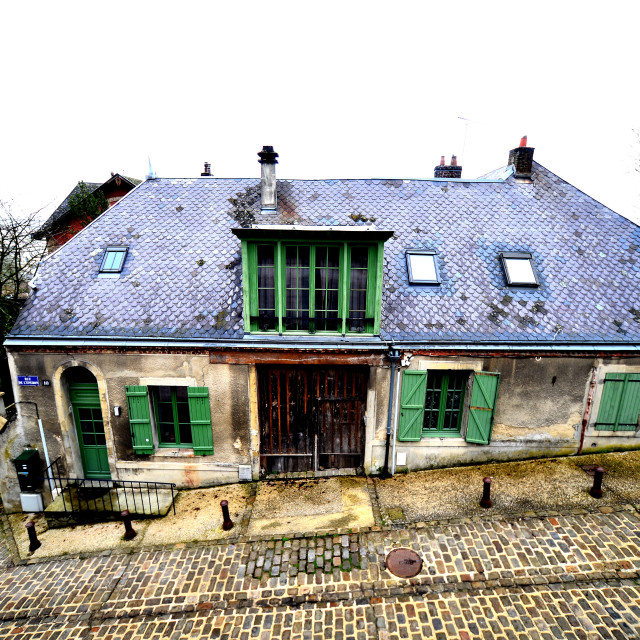 "Laon - North of France - a house" by Amit Mendelsohn - £50.00 "Laon - North of France - a house" stock image