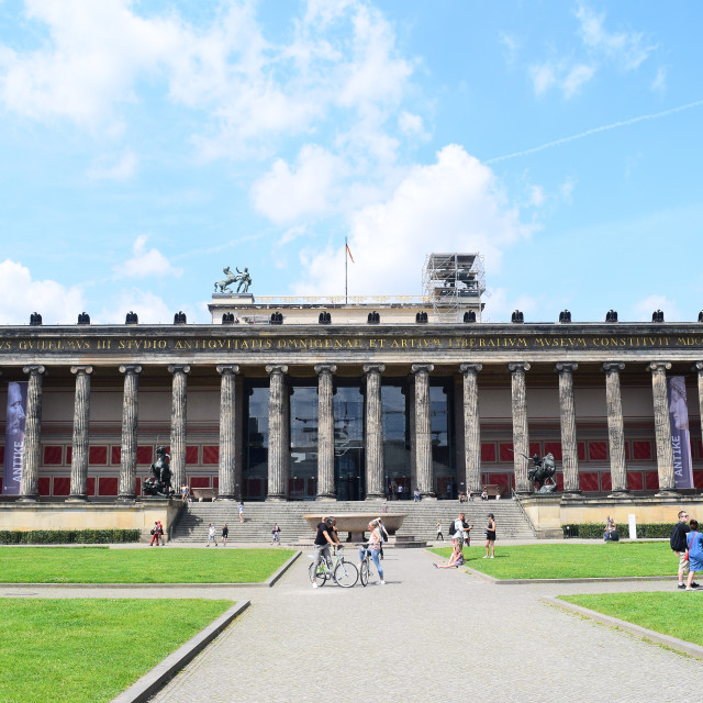 "Altes Museum - history museum - Berlin" stock image