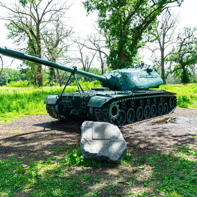 "M-103 Main Battle Tank" stock image
