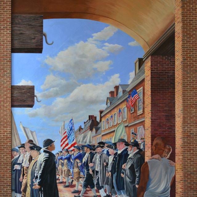 "mural - philadelphia" by Amit Mendelsohn - £50.00 "mural - philadelphia" stock image