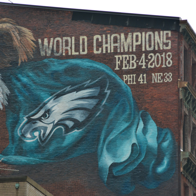 "mural - philadelphia" by Amit Mendelsohn - £50.00 "mural - philadelphia" stock image