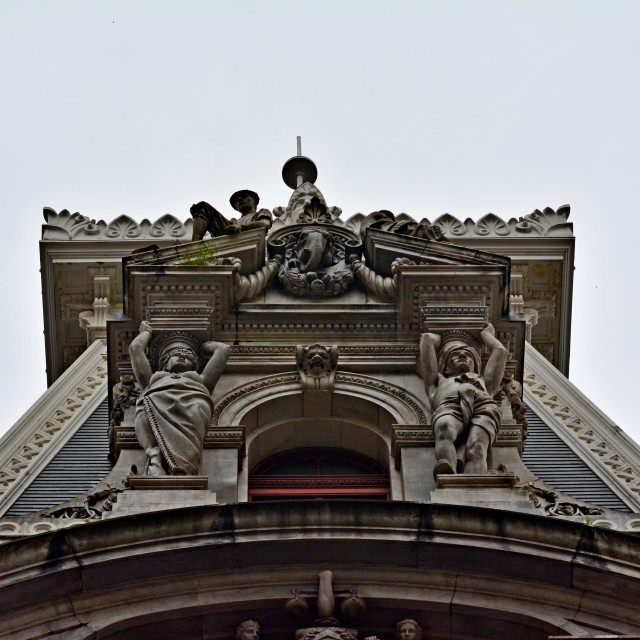 "Stone work - Philadelphia" stock image