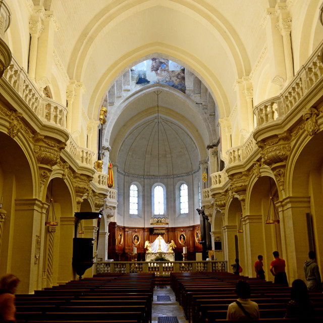 "Church in Avignon" by Amit Mendelsohn - £50.00 "Church in Avignon" stock image