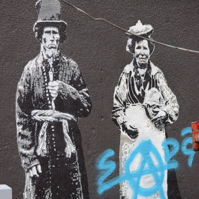 "Mural - Brussels" by Amit Mendelsohn - £50.00 "Mural - Brussels" stock image