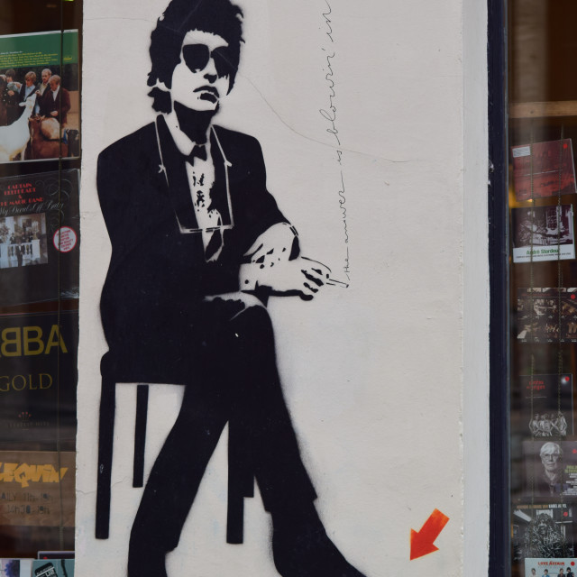 "Jef Aerosol - Stencil murals" by Amit Mendelsohn - £50.00 "Jef Aerosol - Stencil murals" stock image