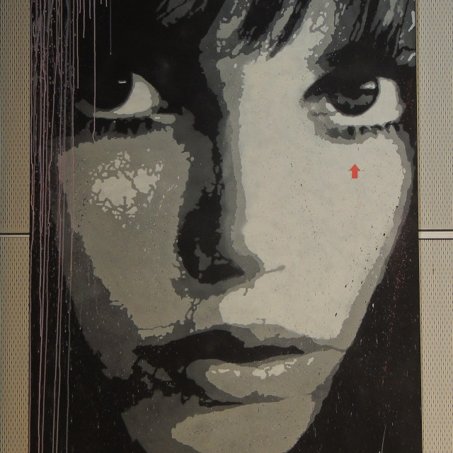 "Jef Aerosol - portraits" by Amit Mendelsohn - £50.00 "Jef Aerosol - portraits" stock image