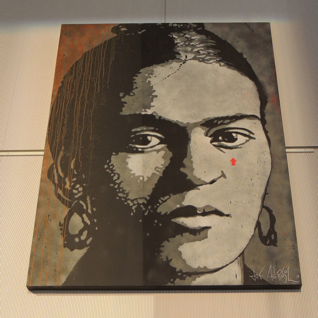 "Jef Aerosol - portraits" by Amit Mendelsohn - £50.00 "Jef Aerosol - portraits" stock image