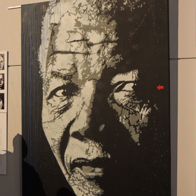 "Jef Aerosol - portraits" by Amit Mendelsohn - £50.00 "Jef Aerosol - portraits" stock image
