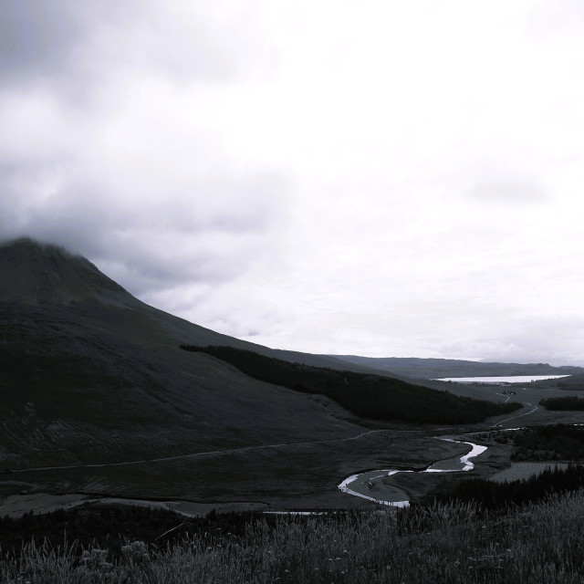 "Beinn na Caillich, Isle of Skye" stock image