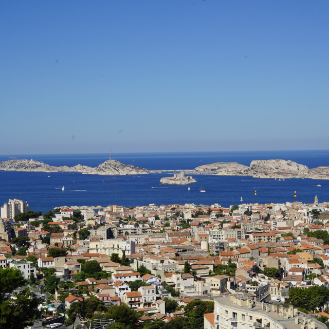 "Marseille - The Islands" by Amit Mendelsohn - £50.00 "Marseille - The Islands" stock image