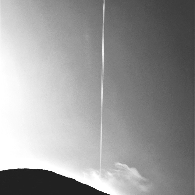 "Vapour Trail ii" stock image