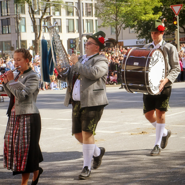 "Oktoberfest parade" stock image