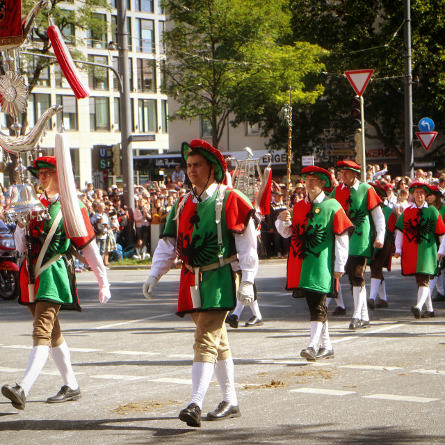 "Oktoberfest parade" stock image