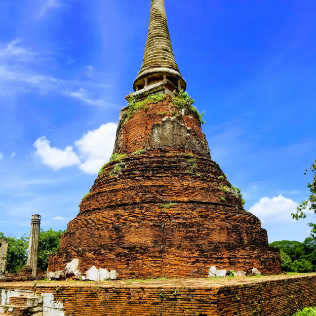 "Ayuthayya Temple" stock image