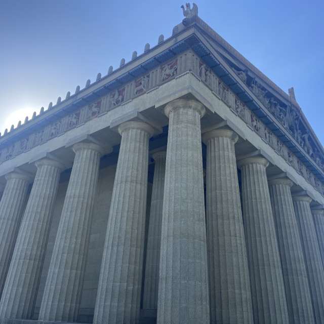 "Parthenon- Vanderbilt University- Nashville, TN" stock image