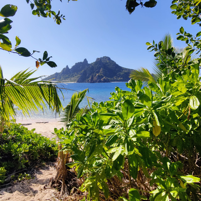 "Modriki Island, Fiji" stock image