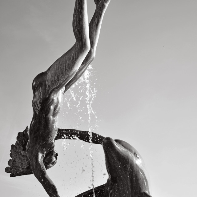 "'Girl with a Dolphin' / David Wynne" by Images George Rex - £29.00 "'Girl with a Dolphin' / David Wynne" stock image