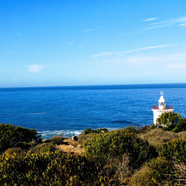 "Mossel Bay Lighthouse" stock image