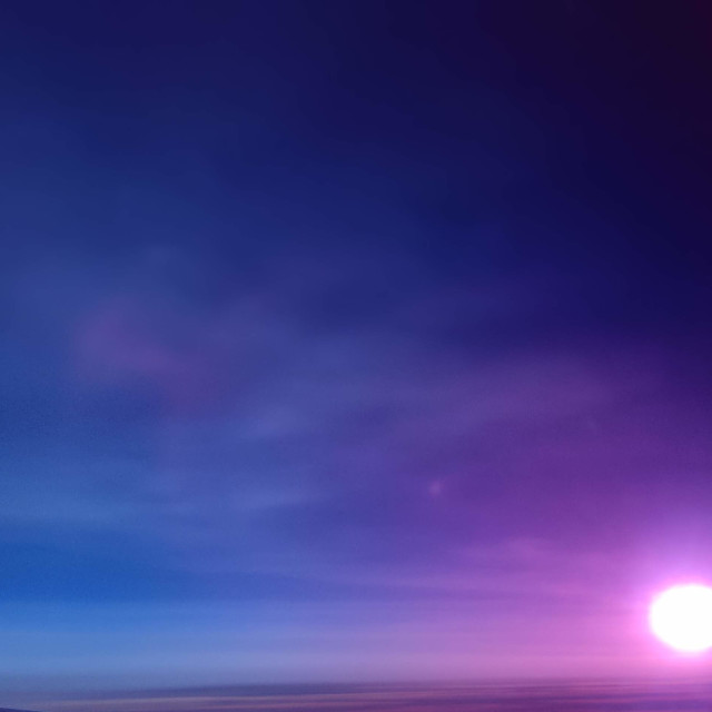 "Purple Sunrise 4" stock image