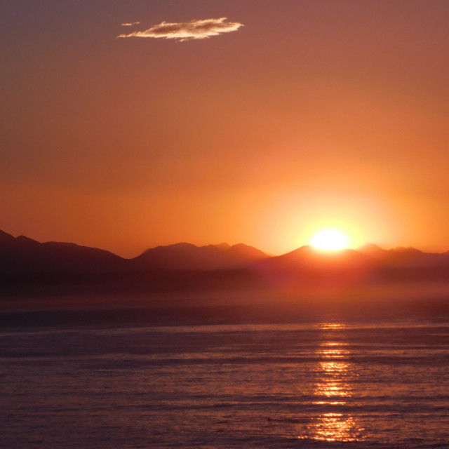 "Indian Ocean Sunrise 2" stock image