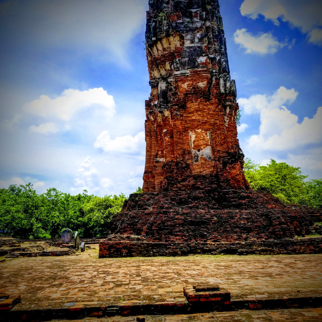 "Ayutthaya Temple 6" stock image