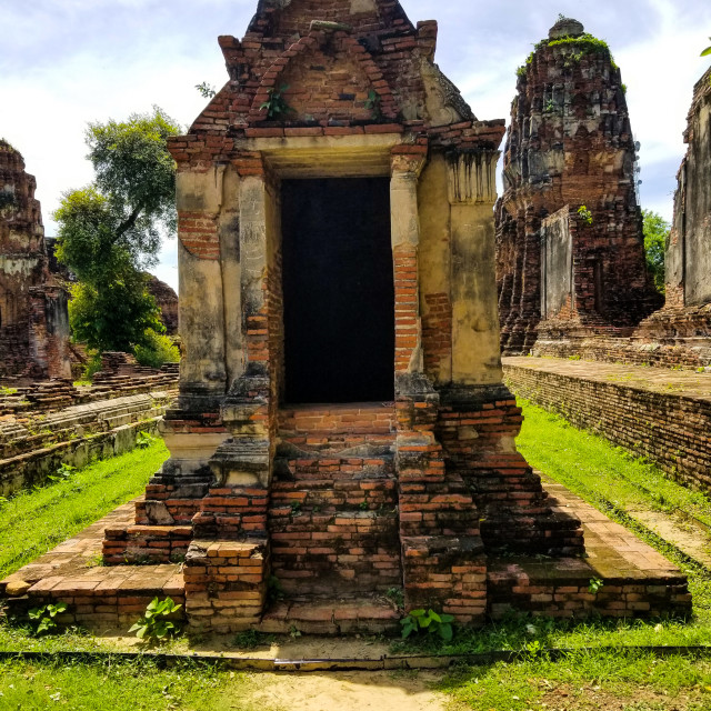 "Ayutthaya Temple 1" stock image