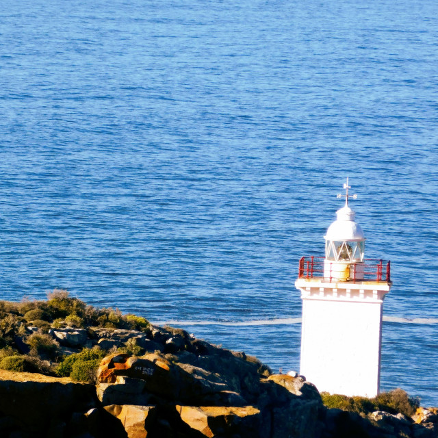 "Mossel Bay Lighthouse" stock image