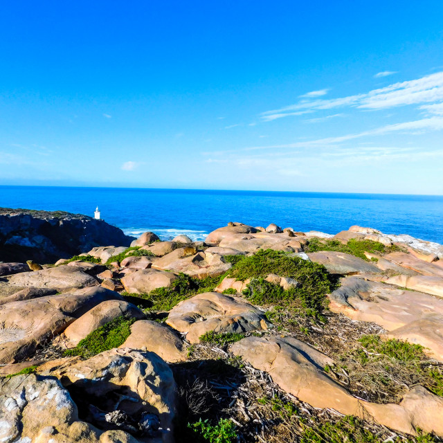 "Indian Ocean at Mossel Bay, South Africa 4" stock image