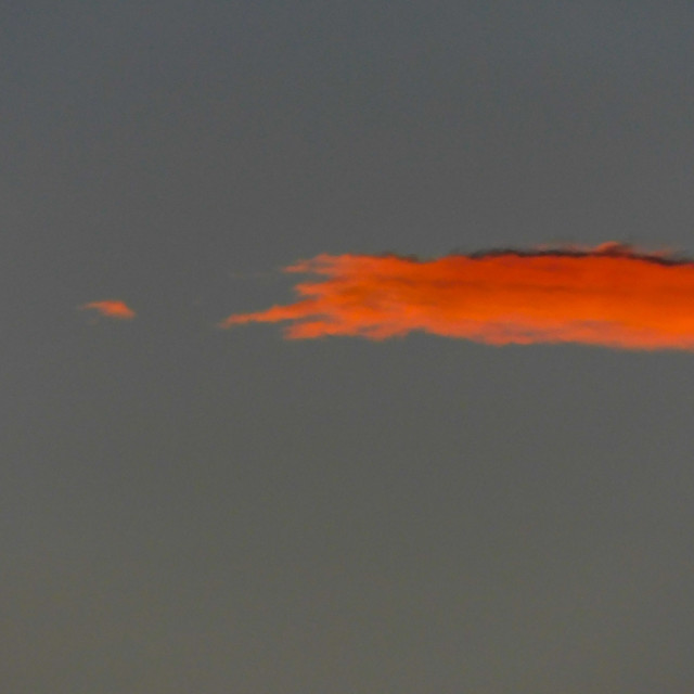 "Red Sunrise Cloud" stock image