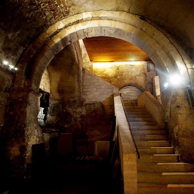 "St. victor - Marseille - The crypt" stock image