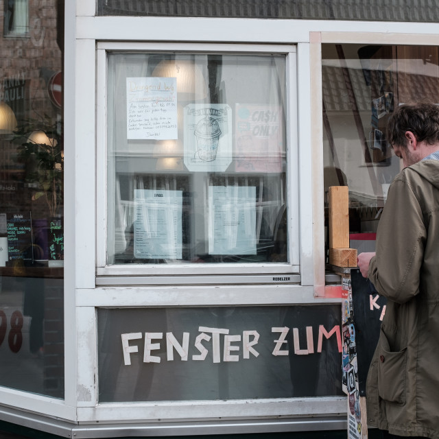 "Fenster Zum" by Duncan Palmer - $18.50 "Fenster Zum" stock image