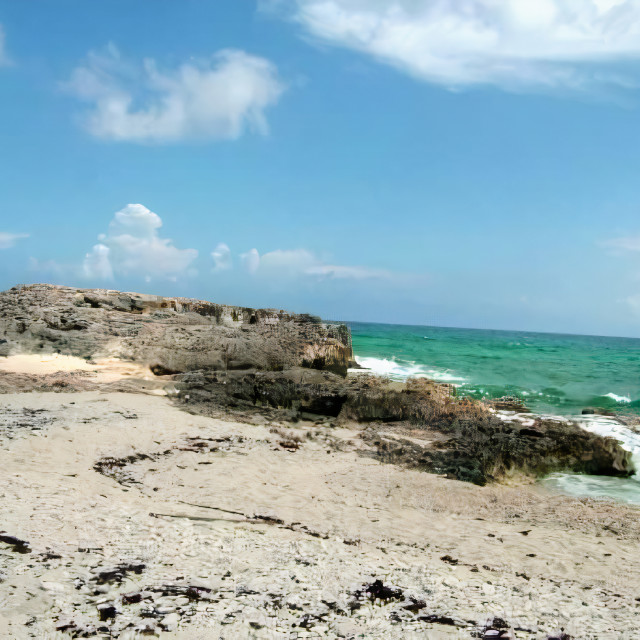 "Cozumel Beach" stock image