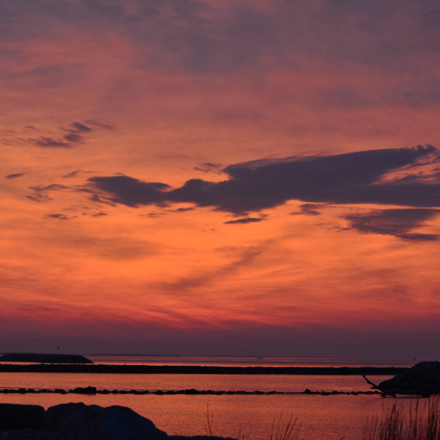 "Sunrise in St; Maries, Camargue" by Amit Mendelsohn - £50.00 "Sunrise in St; Maries, Camargue" stock image
