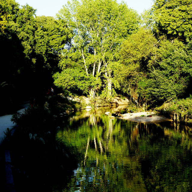 "Canal de Huveaune" by Amit Mendelsohn - £50.00 "Canal de Huveaune" stock image