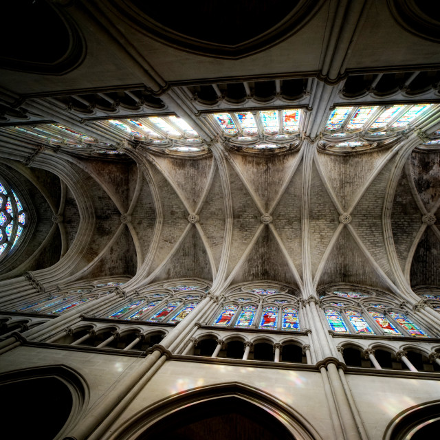 "The reforme church - ceiling" by Amit Mendelsohn - £50.00 "The reforme church - ceiling" stock image
