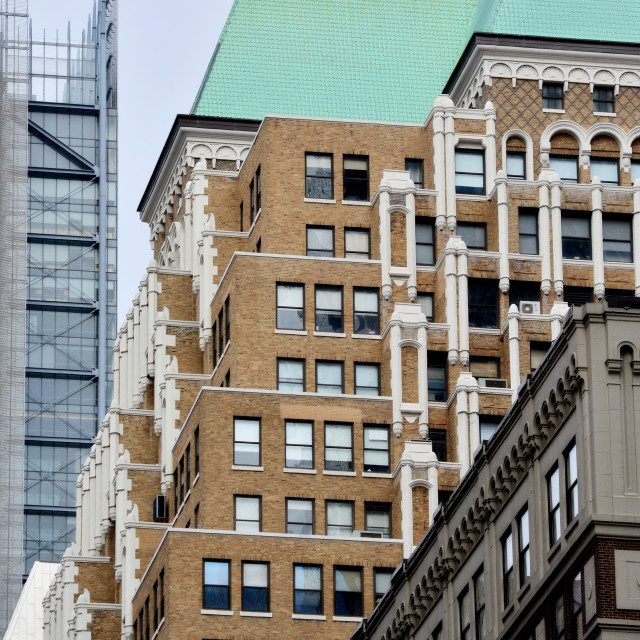 "NYC architecture" by Amit Mendelsohn - £50.00 "NYC architecture" stock image