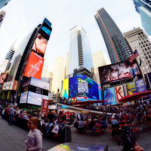 "Times square - NYC" by Amit Mendelsohn - £50.00 "Times square - NYC" stock image