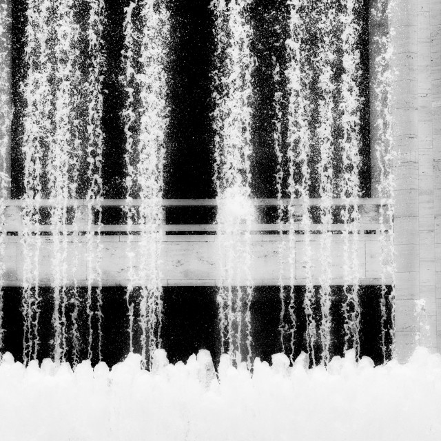 "Water streams Lincoln Center" by Amit Mendelsohn - £50.00 "Water streams Lincoln Center" stock image