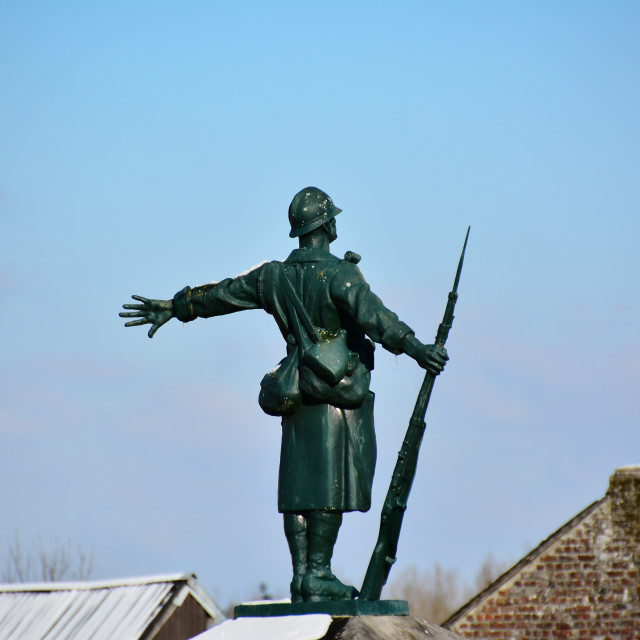 "A memorial in North of France" by Amit Mendelsohn - £50.00 "A memorial in North of France" stock image