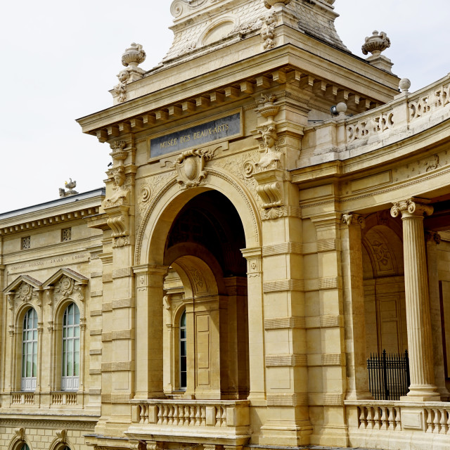 "Longchamp palace - the museum of beaux art" by Amit Mendelsohn - £50.00 "Longchamp palace - the museum of beaux art" stock image