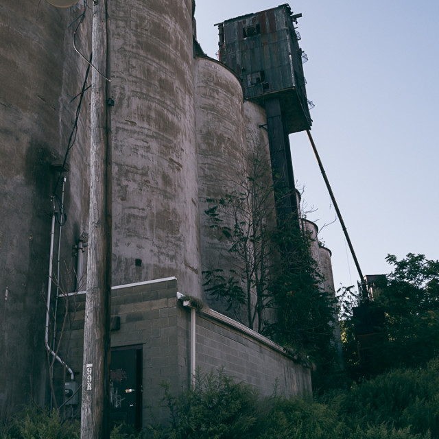 "Silo City" stock image