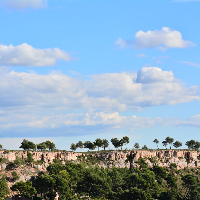 "view from Vitroles" stock image