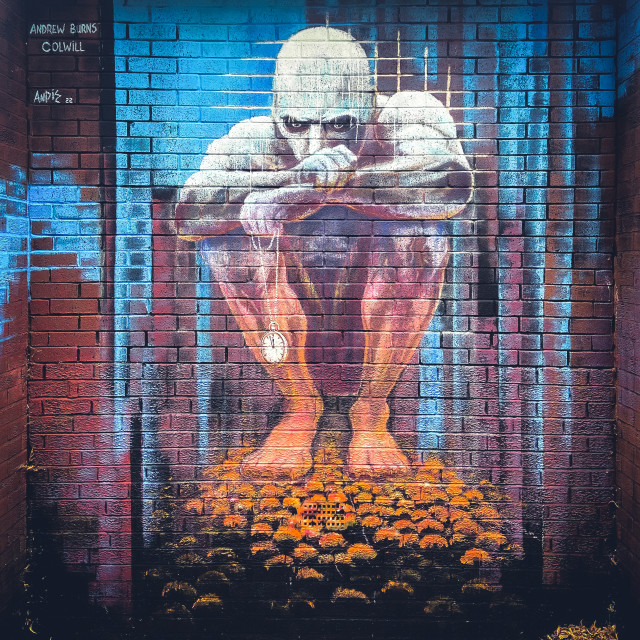 "Street art mural" by Tim Constable - £5.00 "Street art mural" stock image
