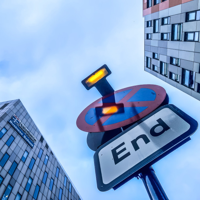 "The End" by Tim Constable - £5.00 "The End" stock image