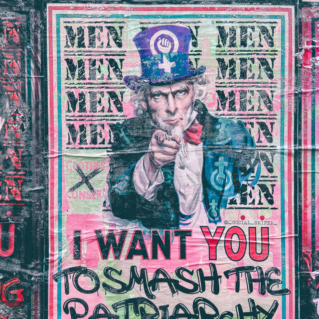 "Patriarchy" by Tim Constable - £5.00 "Patriarchy" stock image