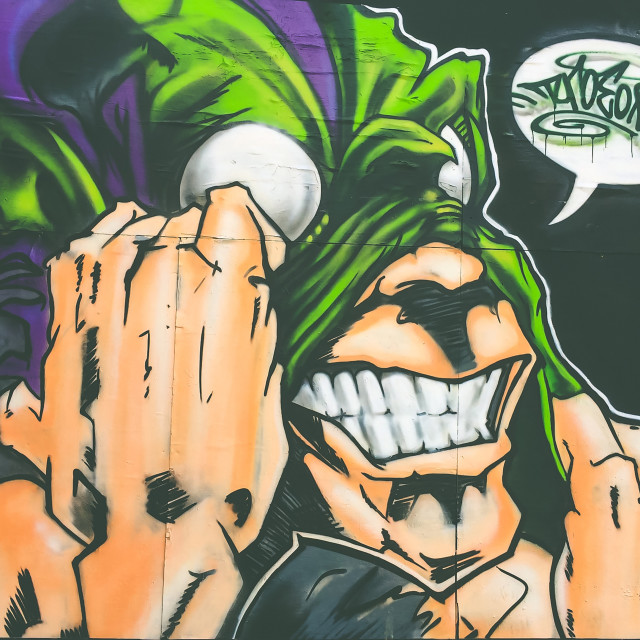 "Comic book street art" by Tim Constable - £5.00 "Comic book street art" stock image